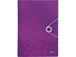 Carpeta de fuelle LEITZ WOW Morado (A4 - Capacidad: 200 hojas)