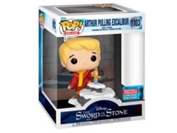 Figura Pop Deluxe Disney La Espada en la Piedra Arturo Tirando de Excalibur Exclusiva B.active