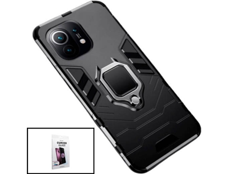 Carcasa y Protector Xiaomi Mi 11 Phonecare Military Defender Negro