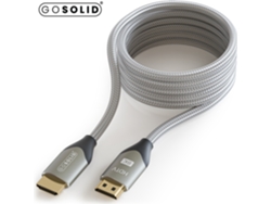 Cable HDMI 2.1 GO SOLID 8K 60Hz / 4K 120Hz Compatible con PS5/PS4/Xbox Series X - 10 m