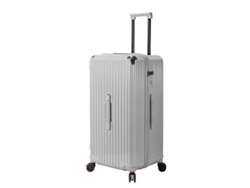 Maleta de viaje mediana / Trolley 63cm 5 ruedas Bz5790 Gris Benzi