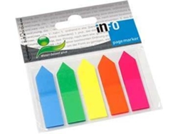 Separadores INFONOTES Flechas 5 Colores (5 x 12 x 50 mm)