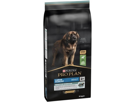 Pienso para Perros PURINA Pro Plan OptiDigest Large Robust Sensitive Digestion (14Kg - Seco - Razas Grandes - Adulto - Sabor: Cordero)