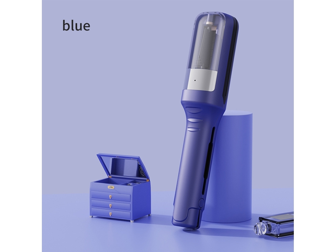 Cortador De Cabello Con Pantalla Led Elimina Puntas Abiertas De Forma Rápida Y Eficaz Sin Perder La Salud Del Cabello Gusshious Azul