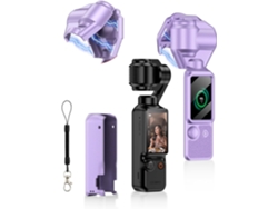 Funda Magnética Henten Home Para Dji Osmo Pocket 3, Portátil Y Fácil De Guardar, Morada