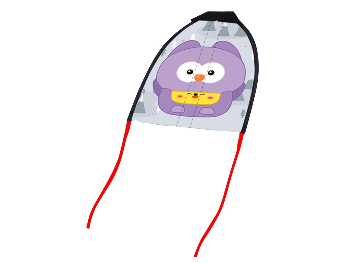 Cometa Elástica Para Niños, Pequeña Cometa Deslizante Con Goma, Juguete Deportivo Para Exteriores, Diseño De Búho.