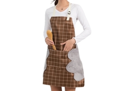 Delantal Rayado 2 Piezas Para Cocina, Resistente, Impermeable Y Antiaceite