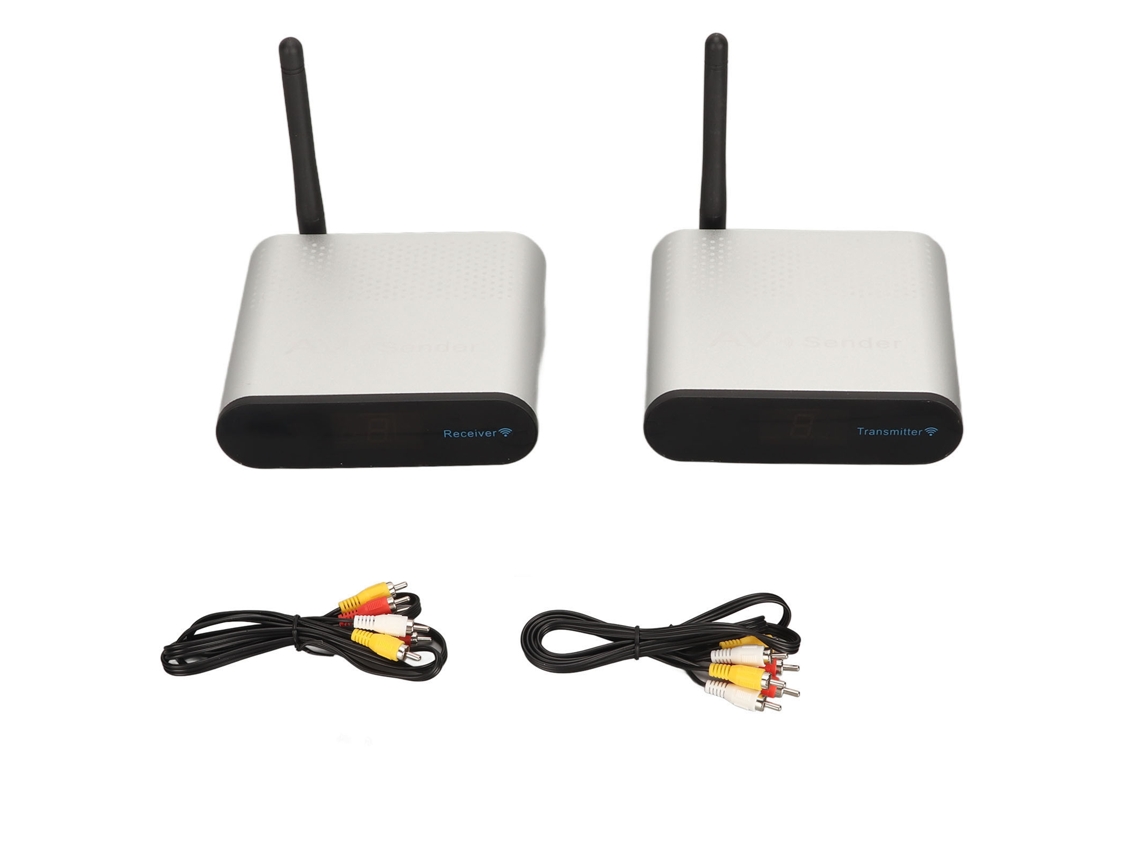Transmisor Y Receptor De Av Inalámbrico De 8 Canales 5.8ghz Remitente De Audio Y Vídeo Rca