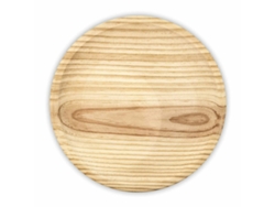 Plato Típico Pulpo Madera (22 Cm)
