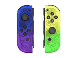 Controlador de juegos con mango, controlador inalámbrico con doble vibración, /Captura de pantalla/Control de movimiento Hengjian