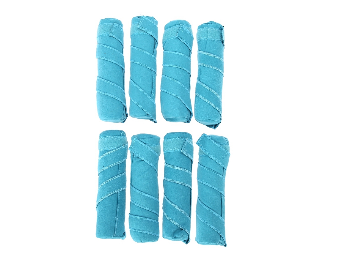 8 Unidades/bolsa Rodillos De Espuma Suave Para Pelo Largo, Rizador Para Dormir, Herramienta Diy De Peinado