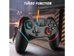 Controlador para Nintendo Switch, Controlador Bluetooth Switch Pro, Controlador Switch con batería recargable / Turbo / Gyro de 6 ejes / Mot YIZHOOD
