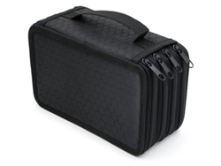 2026-estuche Portátil De Lápices De Gran Capacidad Multicapa Para 72 Lápices Color Negro