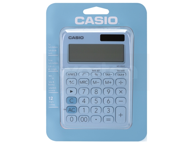 CALCULADORA CASIO MS-20UC-LB