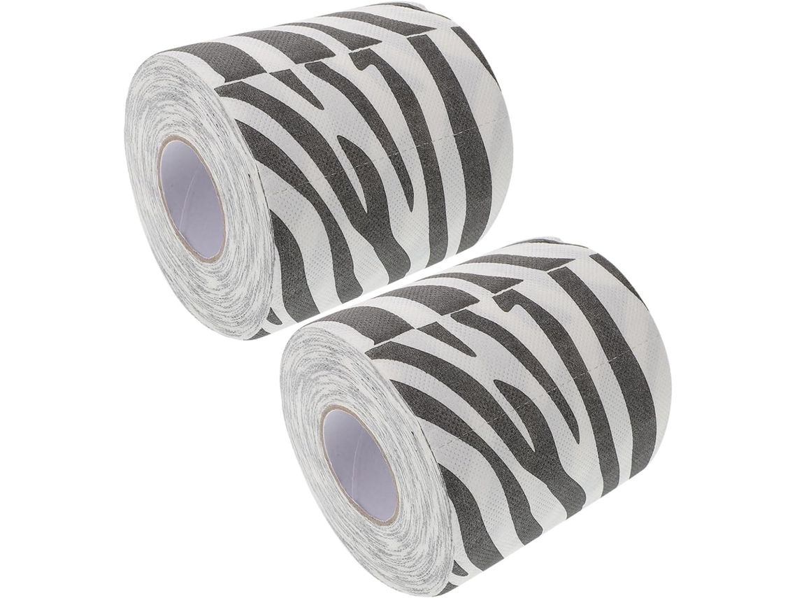 Paquete 2 Rollos Papel Higiénico Suave Decorativo Diseño Táctil Original Animales Baño