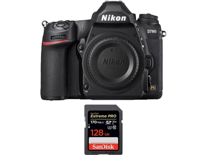 Kit Cámara Mirrorless NIKON Nikon D780 + SanDisk 128GB