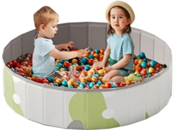 Piscina plegable para niños, ideal para el patio | Montaje rápido, impermeable, ideal para el tiempo libre Vayotoy