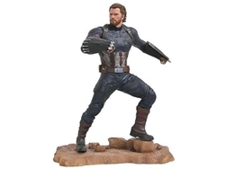 Estatua Capitán América Marvel Vengadores 3 23 Cm B.active