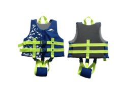 Omni-chaleco De Natación Para Niños Con Correa De Seguridad Ajustable Flotador Traje De Baño Infantil