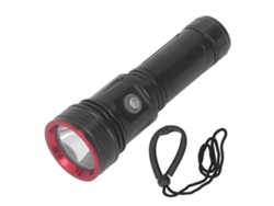 Rebe-linterna De Buceo Submarina 3800lm Super Brillante Ipx8 Impermeable 4 Modos Torcha Led De Aleación De Aluminio