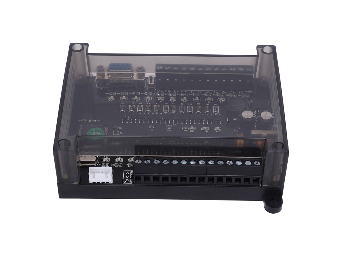 Módulo Plc De Control Industrial Fx1n‑24mt Con Retardo Regulador Programable De 24v Cc Analógico
