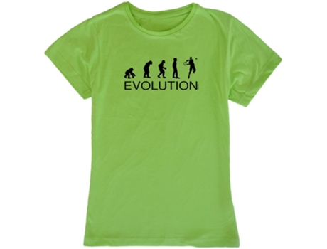 Camiseta de Mujer KRUSKIS Evolution Smash Tenis Verde (M)