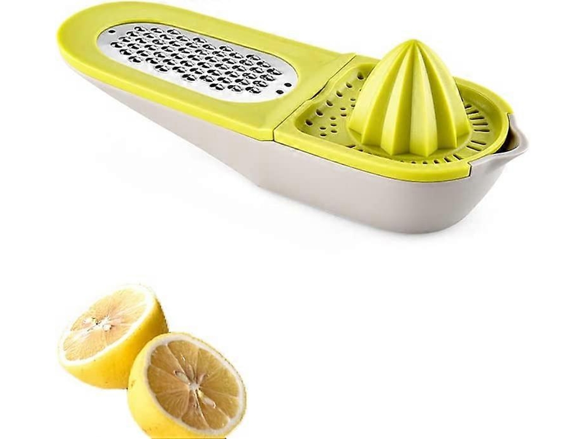 Exprimidor manual de limones con recipiente, exprimidor manual de naranjas. Rosewell
