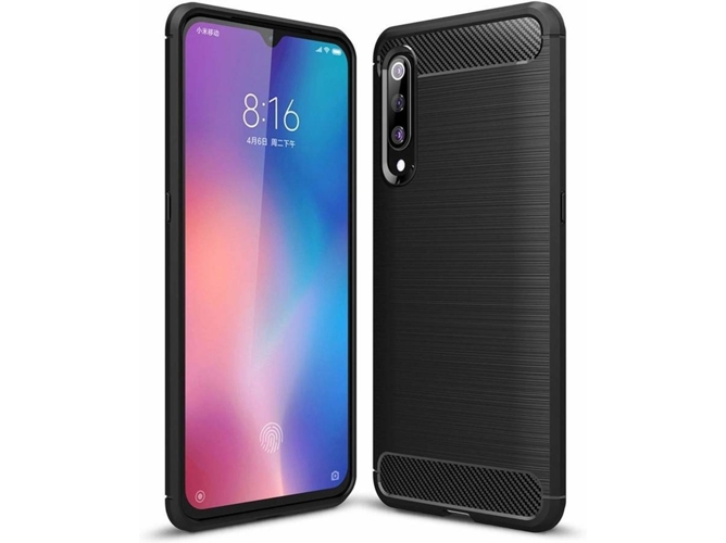 Funda Xiaomi Mi 9 Se LMOBILE Carbono Negro