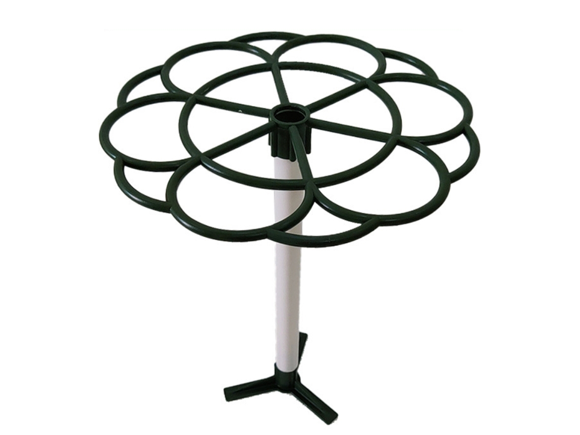 Soporte Para Plantas De Fresa Con Clip De Enrejado Elevado, Soporte De Jardín De Plástico Duradero, 23x25cm