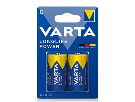 2 Pilas Longlife Power C Lr14 1.5V Alcalinas [Bl2] VARTA