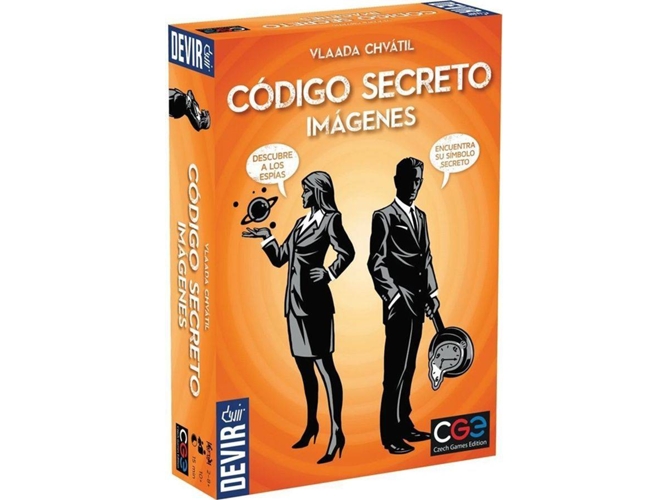 Juego de Mesa DEVIR Codigo Secreto Imagenes (Edad Mínima: 10)