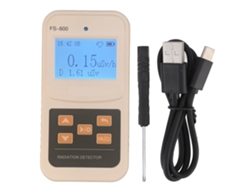 Detector De Radiación Nuclear Geiger Counter Portátil Con 2 Modos De Alimentación Y Doble Función De Alarma Para Industria