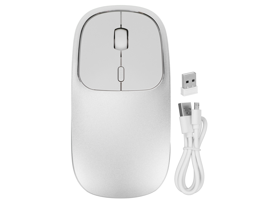 Ratón inalámbrico recargable de oficina de 2,4 GHz