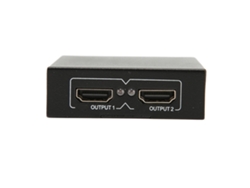 Amplificador Divisor De Interfaz Multimedia Hd Con 1 Entrada Y 2 Salidas Para Monitores Duales.