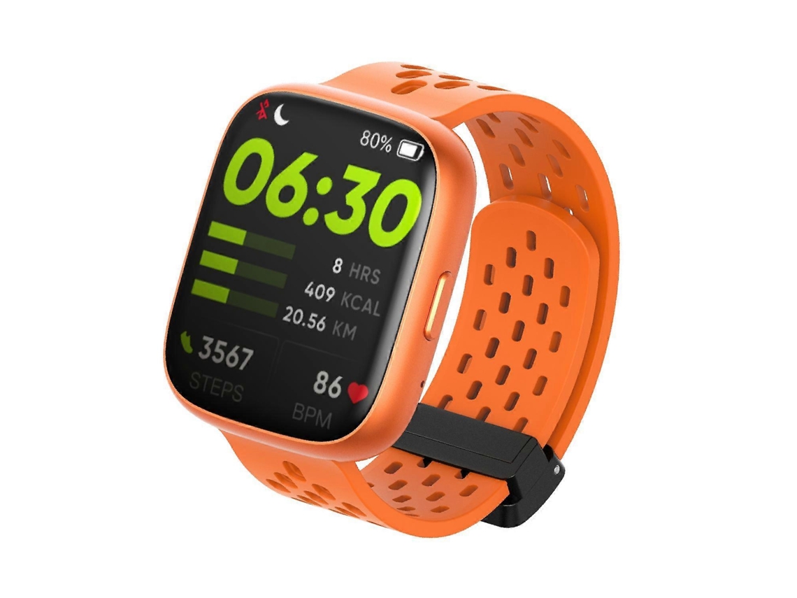 Reloj deportivo inteligente Momax SW1S con pantalla de 1,83 pulgadas y resistencia al agua IP68.