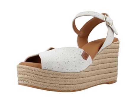 Zapatos de Mujer POPA Benisa Tecido Blanco (39)