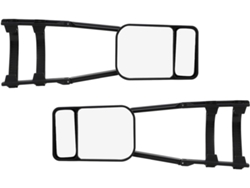 Kit De Extensão De Espelho Retrovisor Para Reboque, Material De Alta Resistência, Encaixe Por Pressão.