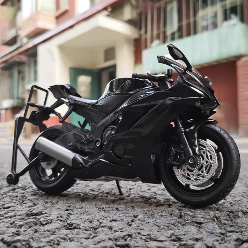 (negro) Modelo De Motocicleta De Juguete, Coche De Colección, Amortiguador De Motocicleta