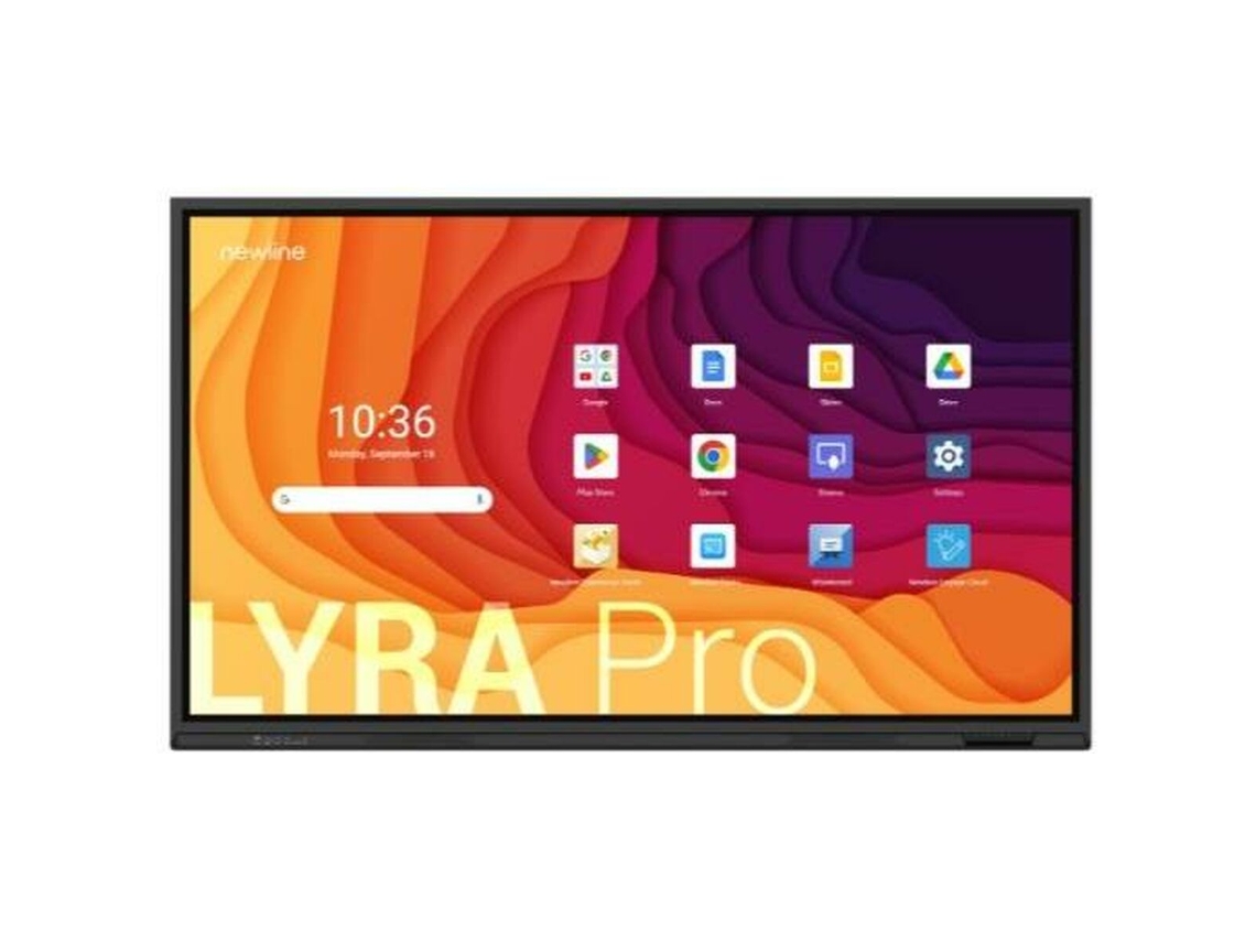 Pantalla Táctil Interactiva NEWLINE INTERACTIVE TT-6523QA (Negro - D-LED - 65" - 4K Ultra HD - 5 ms)