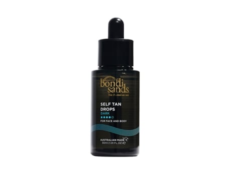 Gotas autobronceadoras de tono oscuro para rostro y cuerpo BONDI SANDS