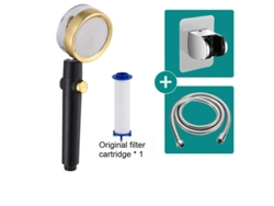 Ducha de alta presión, filtro de hélice de doble turbina MDUG