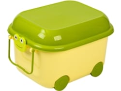 Baú Organizador De Brinquedos Com Tampa Ergonômica