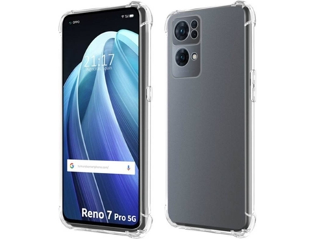 Carcasa Oppo Reno 7 Pro 5G TUMUNDOSMARTPHONE Antigolpes Transparente