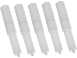 Juego de 5 portarrollos de papel higiénico para baños públicos. Gokoco