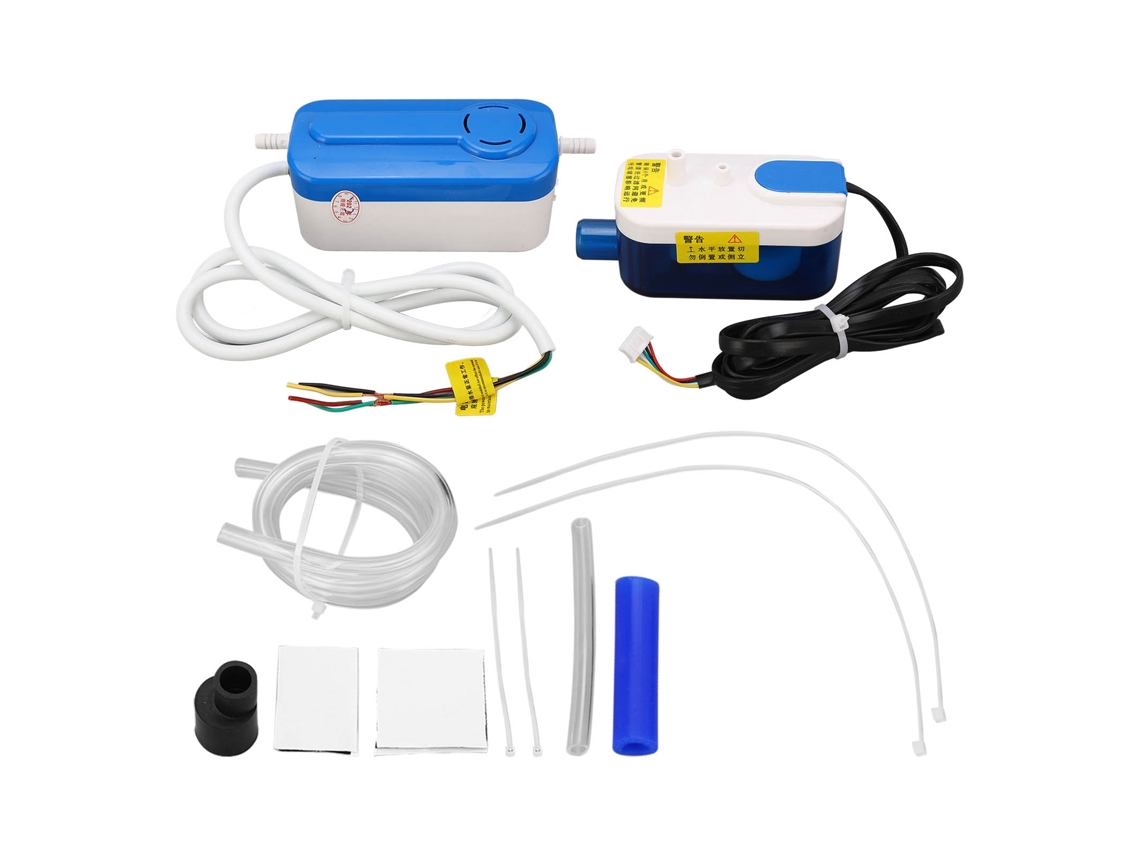 Bomba De Condensado Hvac Portátil Automática 24l/h 110-240v Para Aire Acondicionado, Caldera Y Deshumidificador