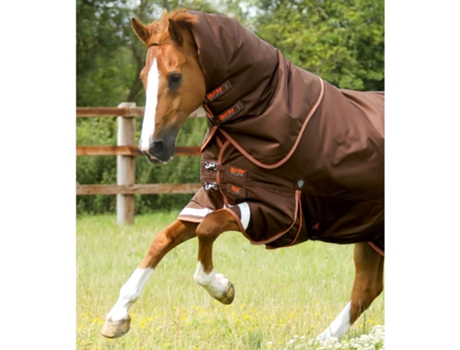Manta de exterior para caballos con cubrecuello PREMIER EQUINE Titan 300 g