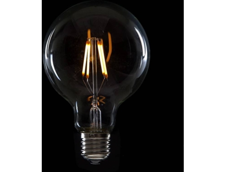 Bombilla LED E27 4W 288Lm 2000ºK Filamento G95 40.000H [WO-LF-G95-E27-4W-WW] GREENICE DECO