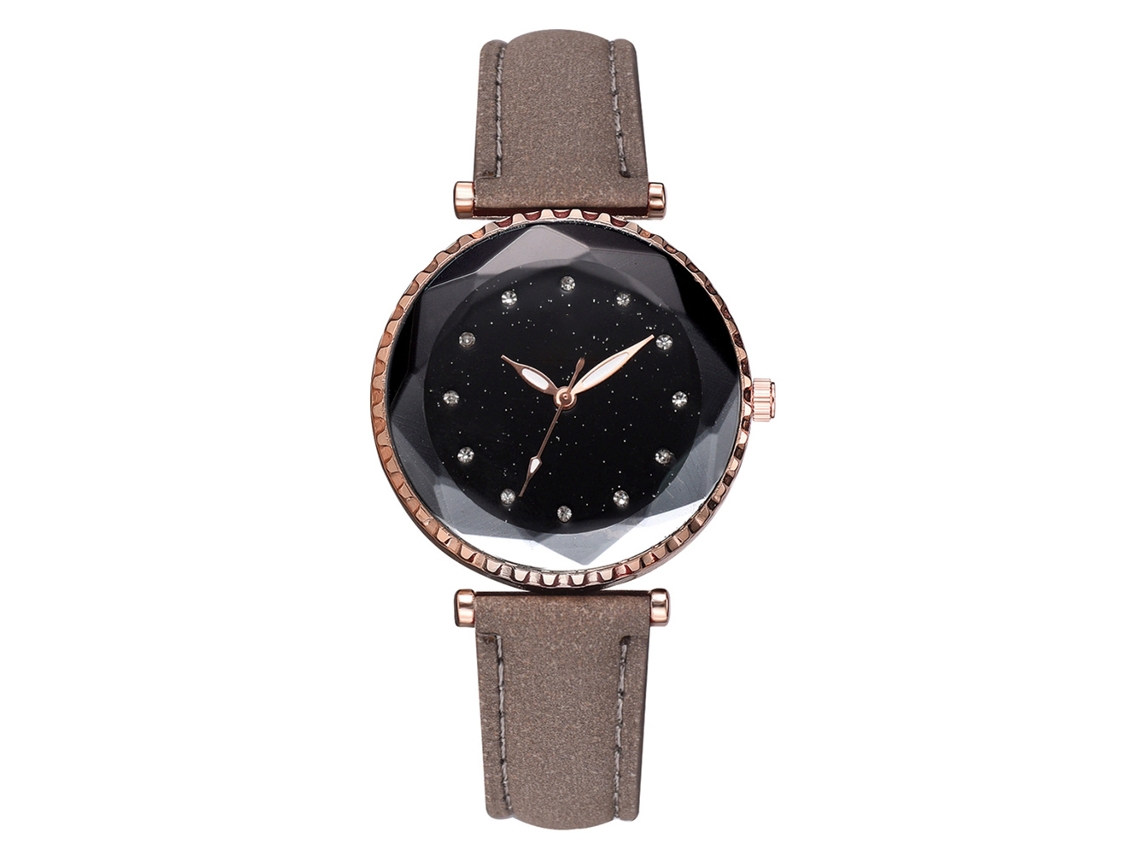 Reloj De Pulsera De Aleación Para Mujer Con Esfera Redonda, Movimiento Analógico De Cuarzo (dorado)