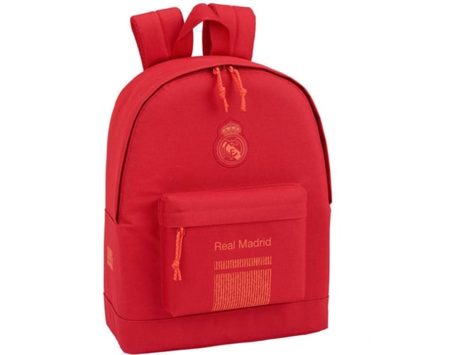 Mochila SAFTA Real Madrid Rojo (32.5x43x15cm - Poliéster)