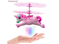 Drone Unicornio Volador Con Sensor De Gestos Juguete Usb Para Niños Regalo 12+